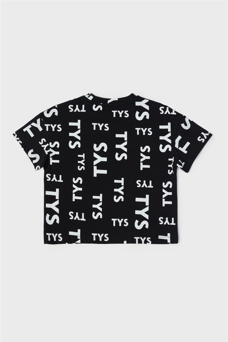 Tyess Kız Çocuk Siyah T-Shirt