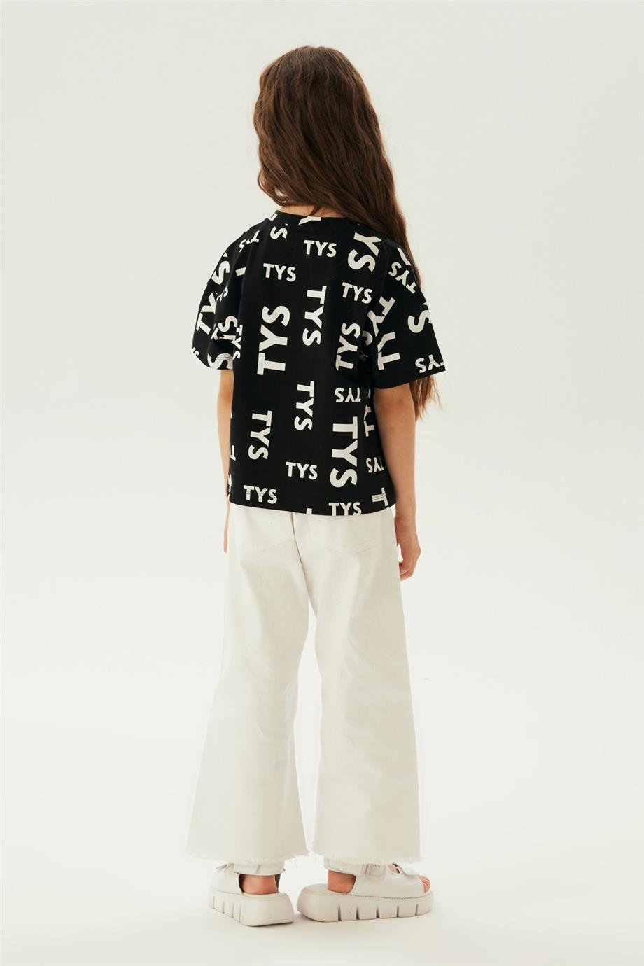 Tyess Kız Çocuk Siyah T-Shirt
