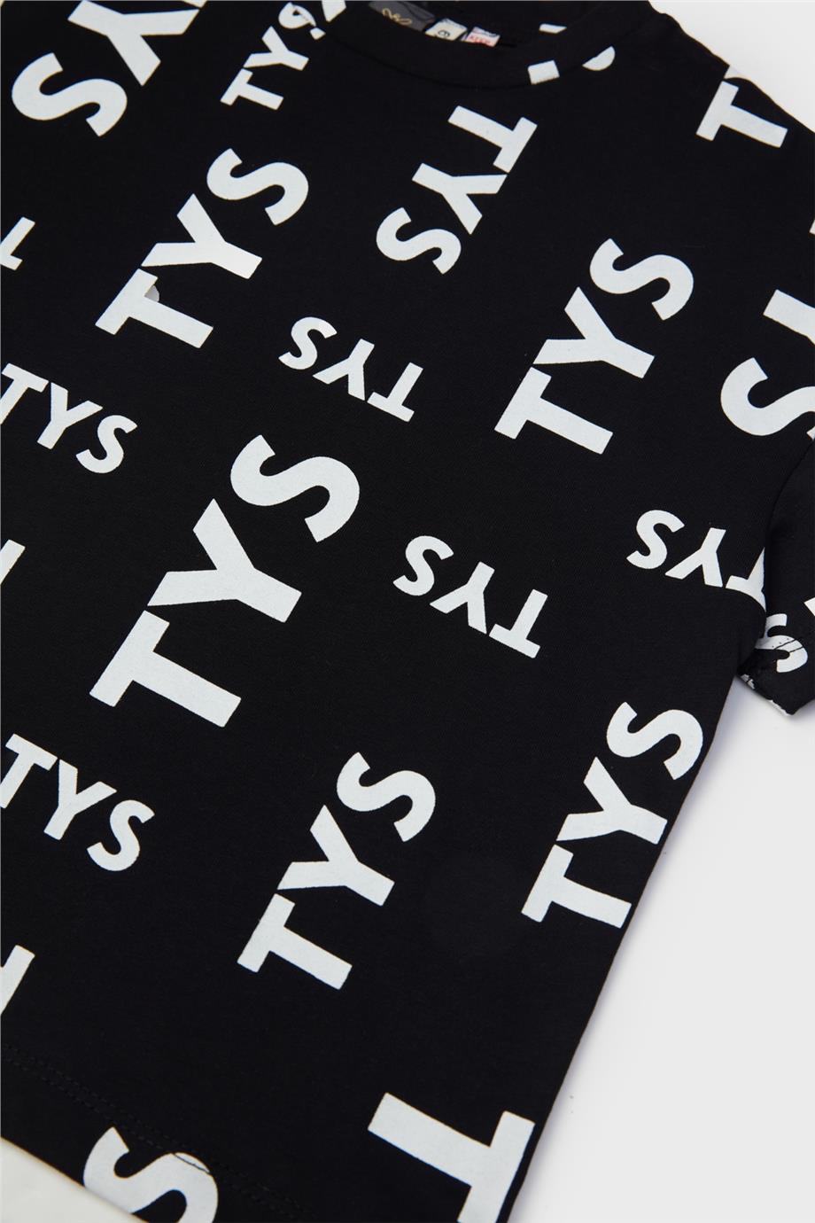 Tyess Kız Çocuk Siyah T-Shirt