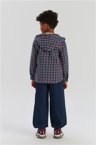 Beverly Hills Polo Club Erkek Çocuk Ekose Gömlek