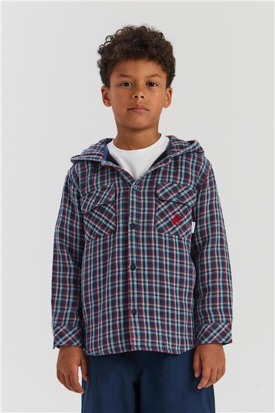 Beverly Hills Polo Club Erkek Çocuk Ekose Gömlek