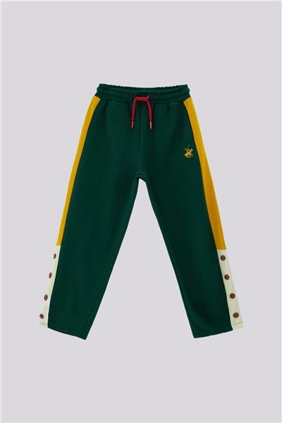 Beverly Hills Polo Club Erkek Çocuk Yeşil Eşofman Altı