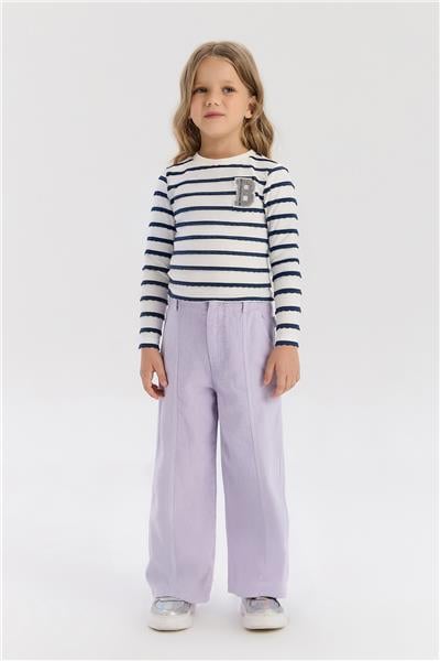 Beverly Hills Polo Club Kız Çocuk Desenli Tişört