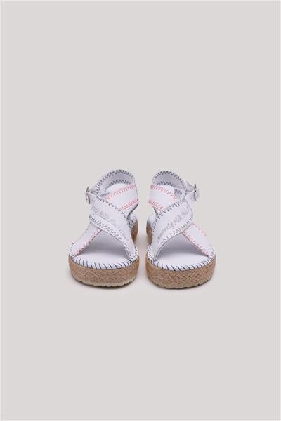 Beverly Hills Polo Club Kız Çocuk Ekru Ayakkabı