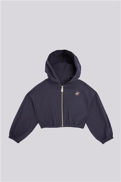 Beverly Hills Polo Club Kız Çocuk Gri Ceket