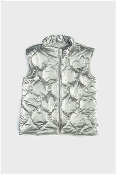 Beverly Hills Polo Club Kız Çocuk Gri Yelek