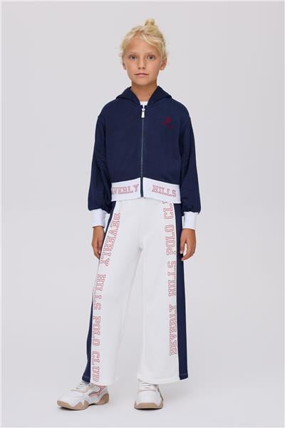 Beverly Hills Polo Club Kız Çocuk Lacivert Eşofman Üstü