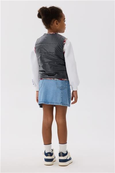 Beverly Hills Polo Club Kız Çocuk Lacivert Yelek