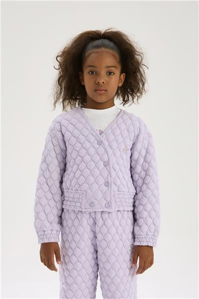 Beverly Hills Polo Club Kız Çocuk Lila Eşofman Üstü