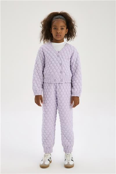 Beverly Hills Polo Club Kız Çocuk Lila Eşofman Üstü