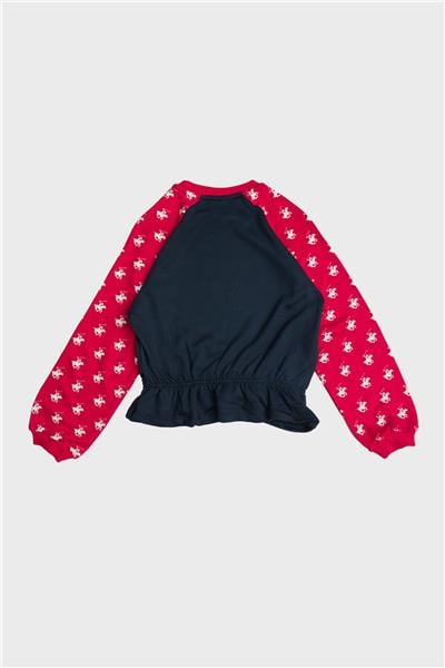 Beverly Hills Polo Club Kız Çocuk Renkli Sweatshirt