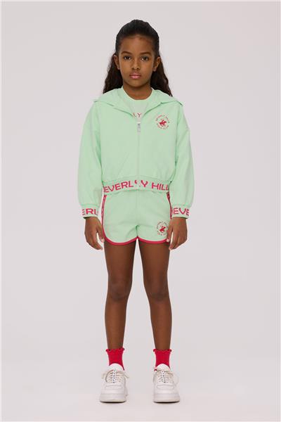 Beverly Hills Polo Club Kız Çocuk Yeşil Eşofman Üstü