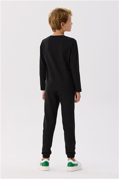 Bikkembergs Erkek Çocuk Siyah T-Shirt