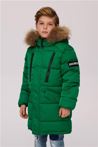 Bikkembergs Erkek Çocuk Yeşil Mont