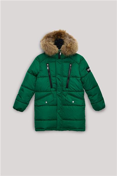 Bikkembergs Erkek Çocuk Yeşil Mont