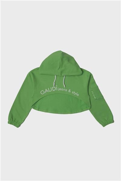 Gaudi Kız Çocuk Yeşil Sweatshirt