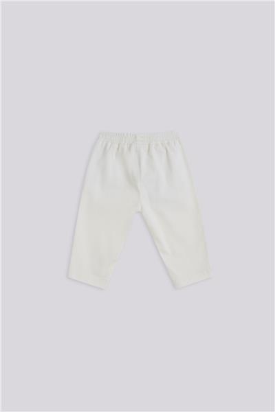 Gb Baby Basic Erkek Bebek Beyaz Pantolon