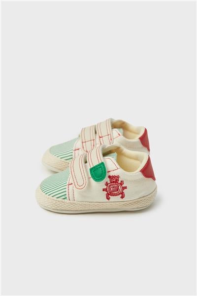GB Baby Baby Boy Patterned Bootees
