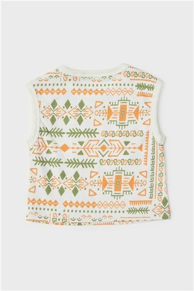 GB Baby Erkek Bebek Desenli T-Shirt