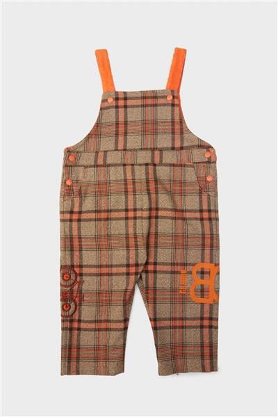GB Baby Erkek Bebek Ekose Salopet