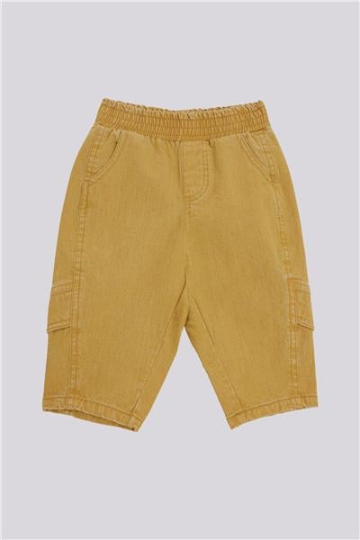 GB Baby Erkek Bebek Hardal Pantolon