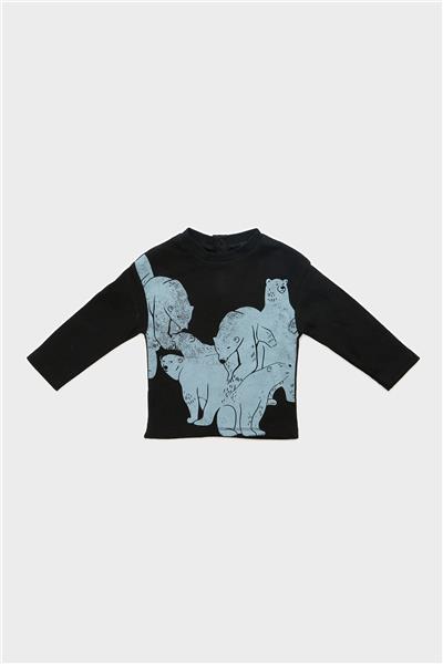 GB Baby Erkek Bebek Siyah Tshirt