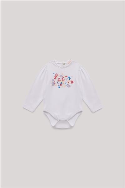 GB Baby Kız Bebek Beyaz Body