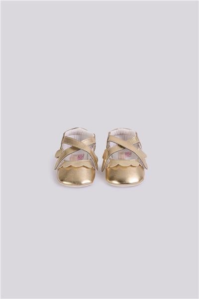 GB Baby Kız Bebek Gold Patik