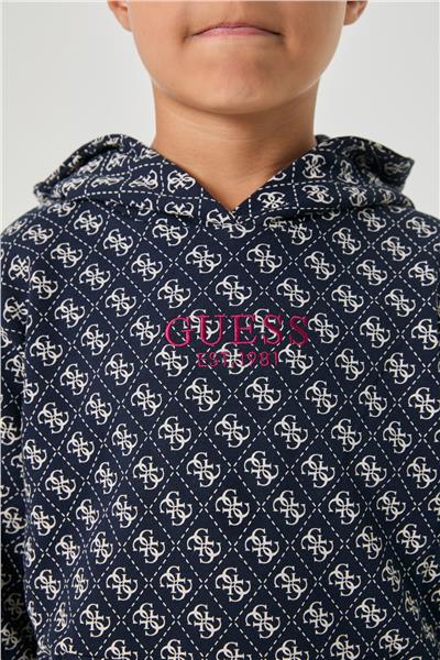 Guess Erkek Çocuk Mavi Sweatshirt