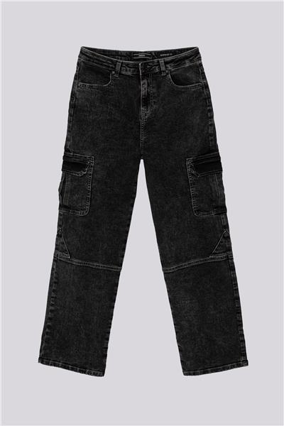 Guess Erkek Çocuk Siyah Pantolon