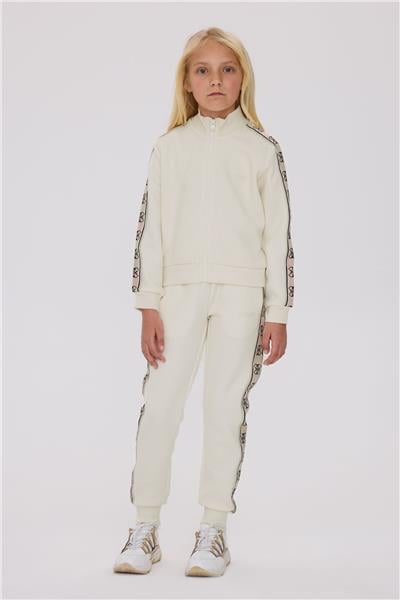 Guess Kız Çocuk Krem Eşofman Üstü