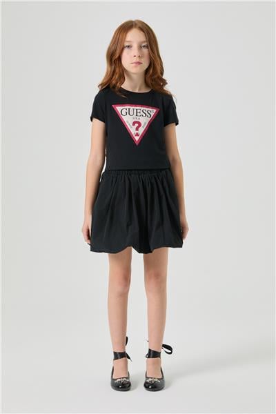 Guess Kız Çocuk Siyah Etek