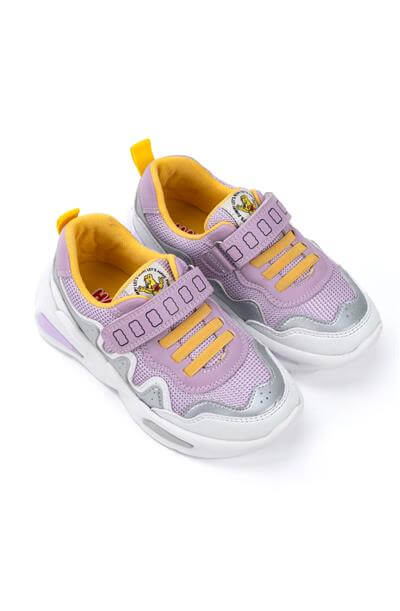 Haribo Desenli Mor Kız Çocuk Spor Ayakkabı