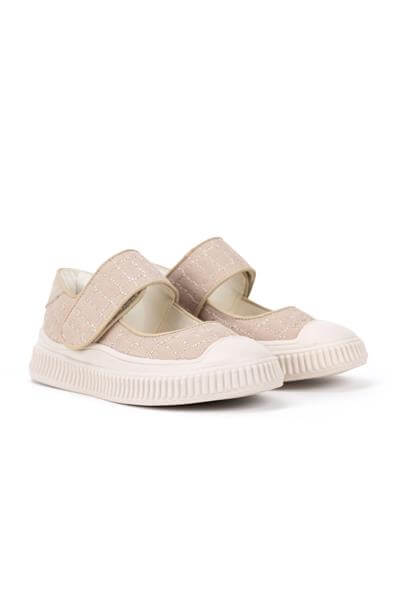 Haribo Kız Çocuk Krem Trendy Babet