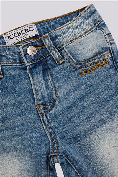 Iceberg Erkek Bebek Denim Pantolon