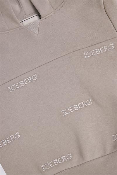 Iceberg Erkek Bebek Taş Sweatshirt