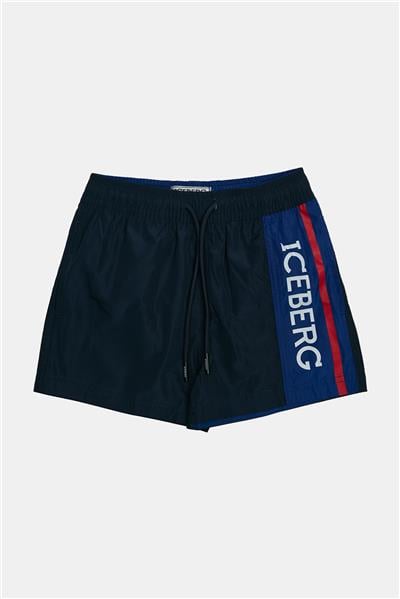 Iceberg Erkek Çocuk Mavi Deniz Şortu
