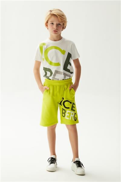 Iceberg Erkek Çocuk Sarı Şort