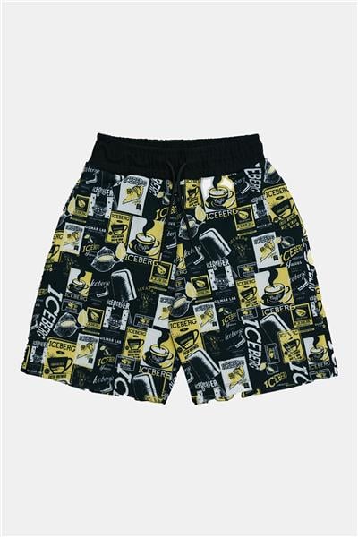 Iceberg Erkek Çocuk Siyah Şort