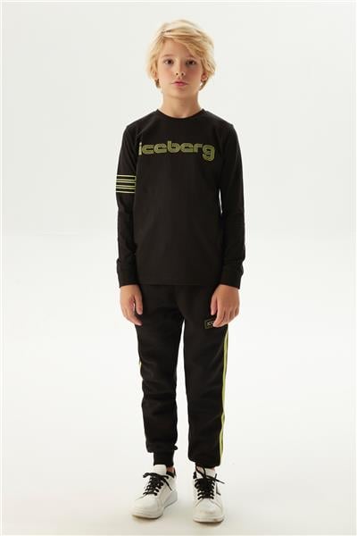 Iceberg Erkek Çocuk Siyah Tshirt