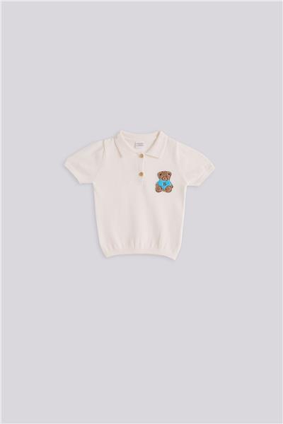Layette Erkek Bebek Beyaz Body