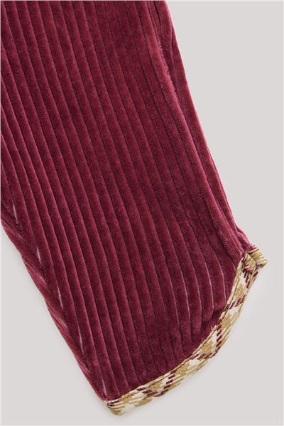 Layette Erkek Bebek Bordo Pantolon