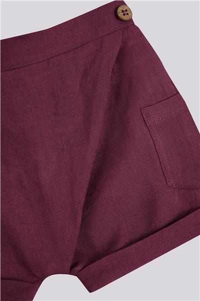 Layette Erkek Bebek Bordo Pantolon