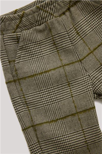 Layette Erkek Bebek Ekose Pantolon