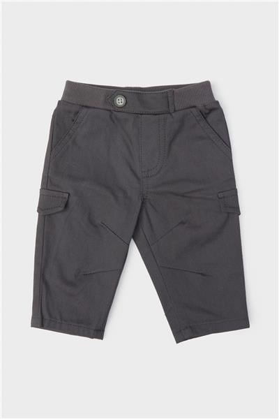 Layette Erkek Bebek Gri Pantolon