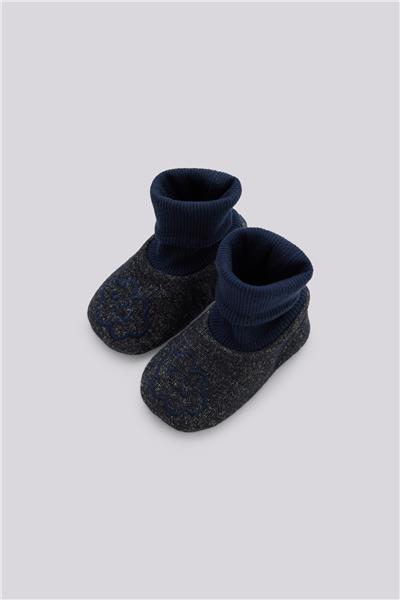 Layette Erkek Bebek Mavi Patik