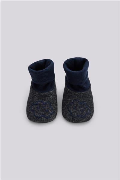 Layette Erkek Bebek Mavi Patik