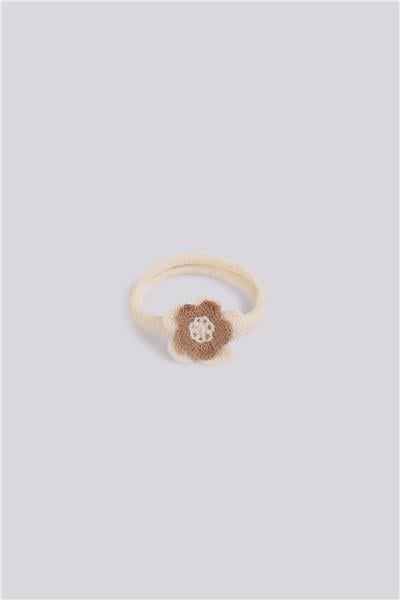Layette Kız Bebek Ekru Saç Bandı