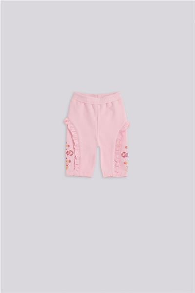 Layette Kız Bebek Pembe Eşofman Altı