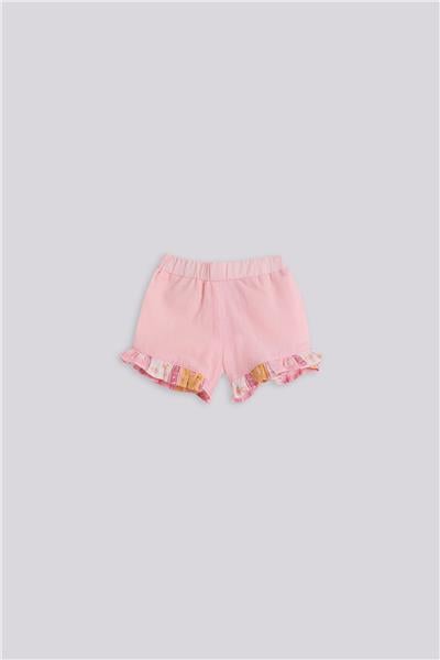 Layette Kız Bebek Pembe Şort